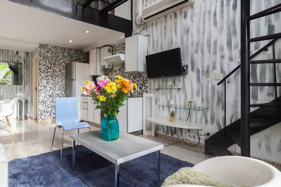 Interior — Blue Apartment